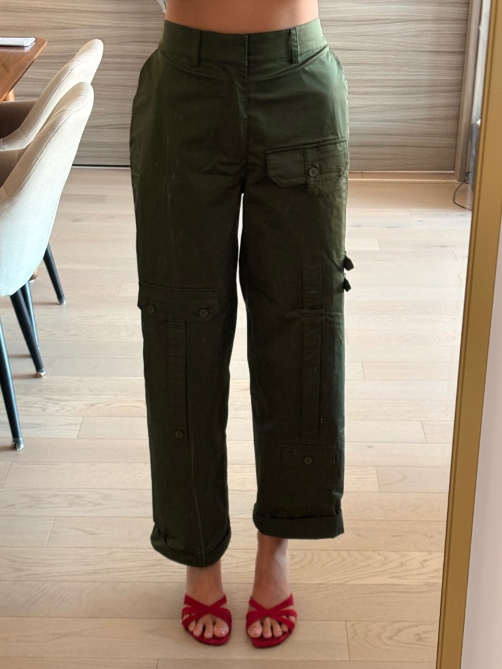 Luxe to kill cargo pants size S